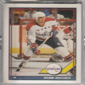 Washington Capitals Team Set-Vintage Factory Sealed 1991/1992 O Pee Chee Hockey
